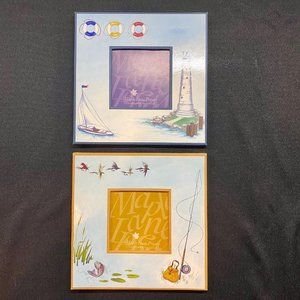 Pair of Maple Lane Press Paperboard Photo Frames